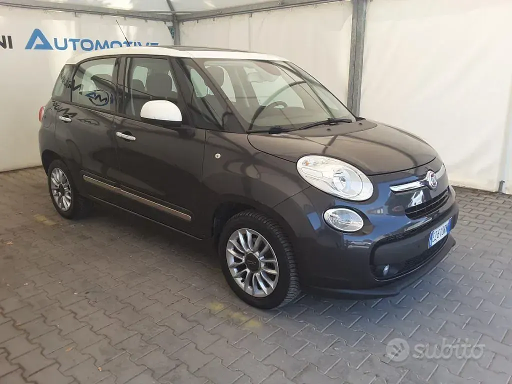 Usata Fiat 500L Lounge 105 CV (77 kW) 2015 Grigio Monovolume