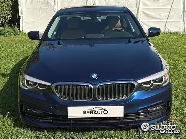 Usata BMW 520 M Sport 190 CV (139 kW) 2017 Blu Berlina