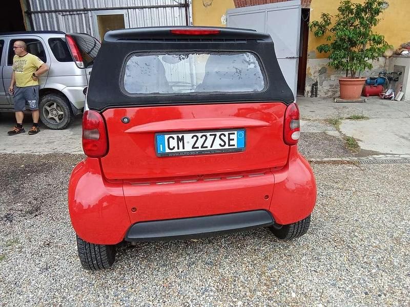 Usata Smart ForTwo Cabrio Passion 61 CV (44 kW) 2004 Arancione Cabrio