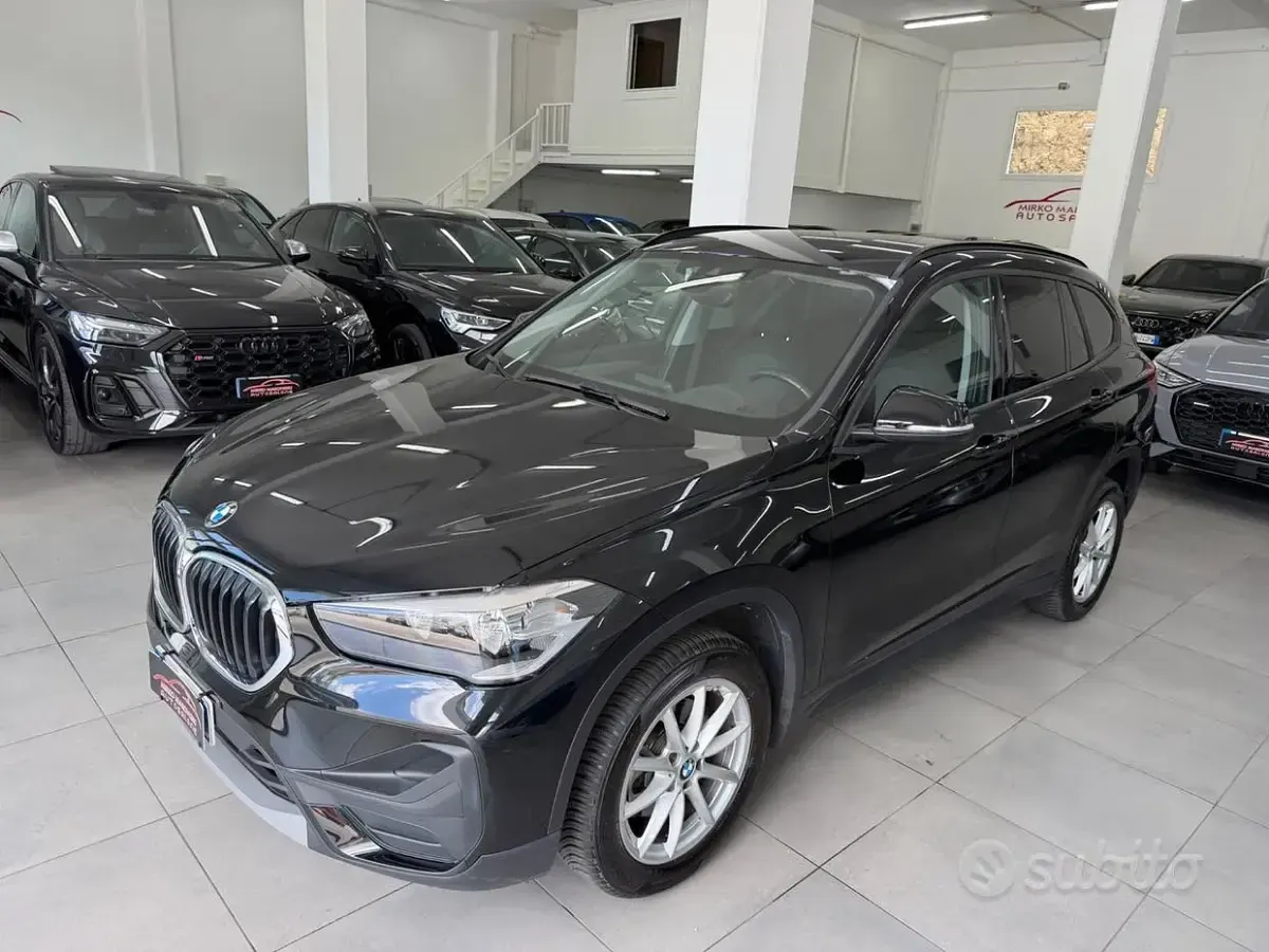 Usata BMW X1 Sport Line 150 CV (110 kW) 2022 Nero SUV