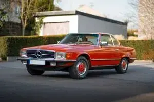 Usata Mercedes SL450 170 CV (125 kW) 1979 Rosso Cabrio