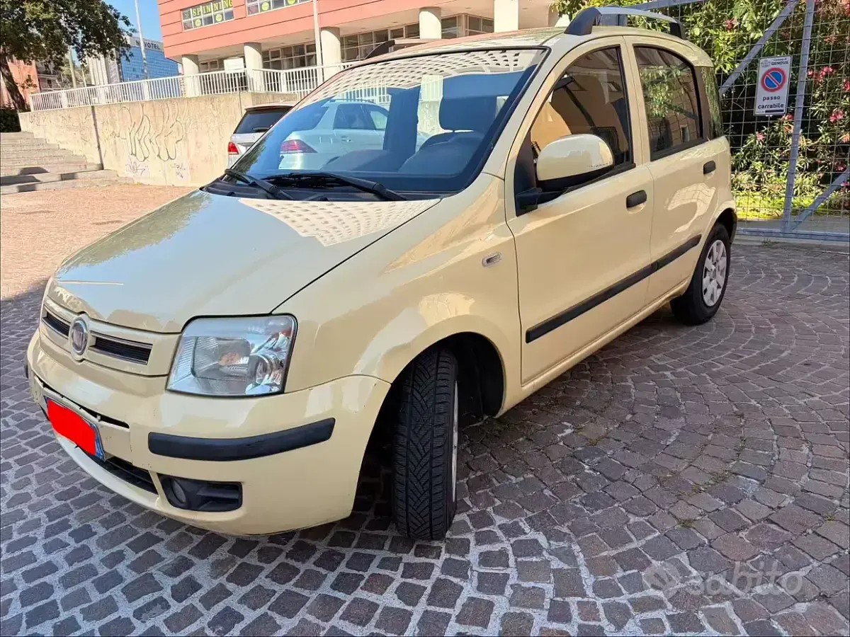 Usata Fiat Panda Active 60 CV (44 kW) 2010 Giallo Utilitaria
