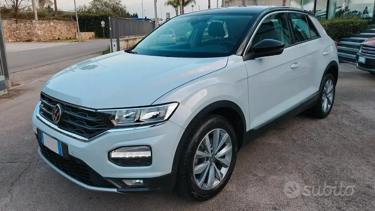 Usata VW T-Roc Style 116 CV (85 kW) 2021 Bianco SUV