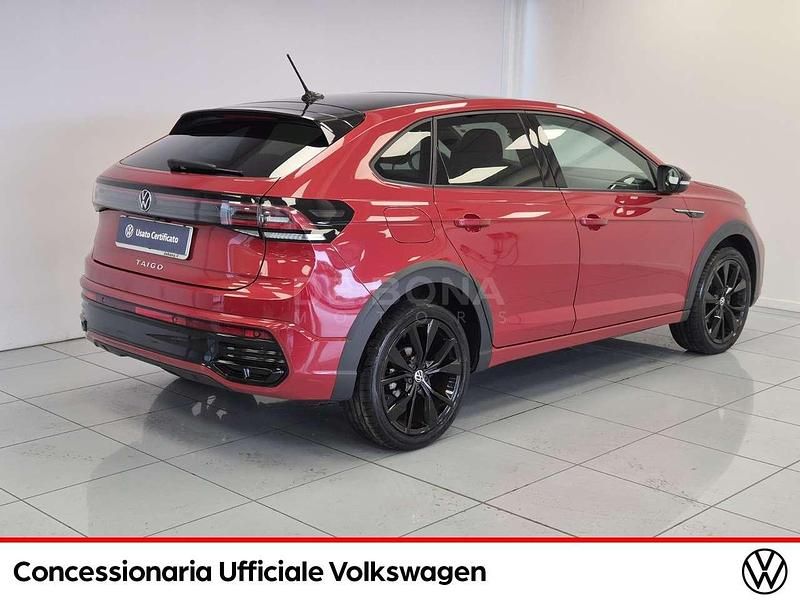 Usata VW Taigo R-line 110 CV (80 kW) 2023 Rosso SUV