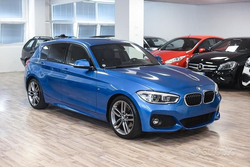 Usata BMW 125 M Sport 224 CV (164 kW) 2018 Blu/azzurro Utilitaria