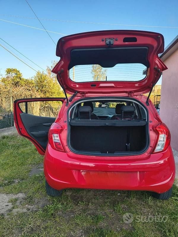 Usata Opel Karl 75 CV (55 kW) 2017 Rosso Utilitaria