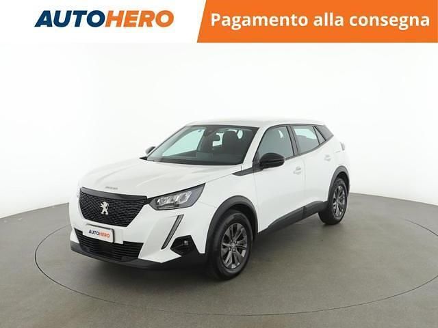 Bianco Usata 2022 Peugeot 2008 Active SUV | 14.799 € (Buon prezzo) - Immagine 1/2
