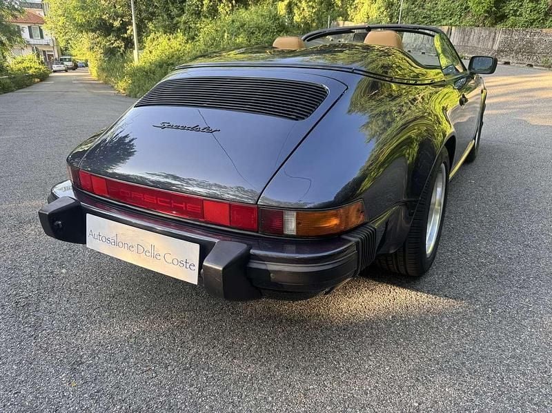 Usata Porsche 911 218 CV (160 kW) 1987 Blu/azzurro Cabrio