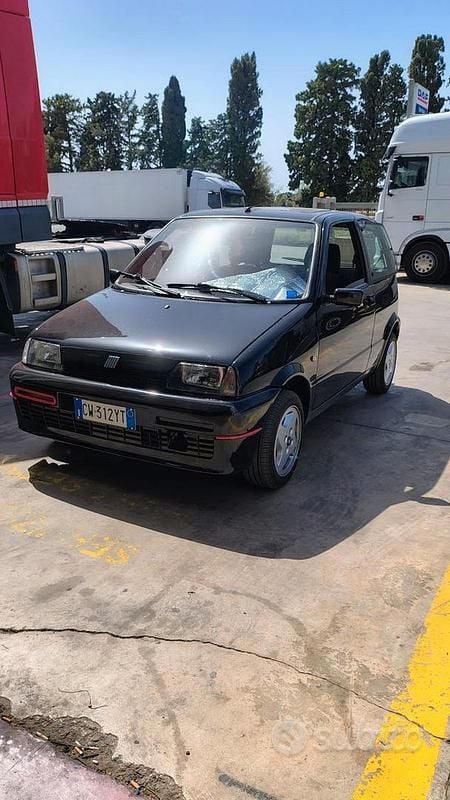 Usata Fiat Cinquecento 54 CV (39 kW) 1994 Nero Utilitaria