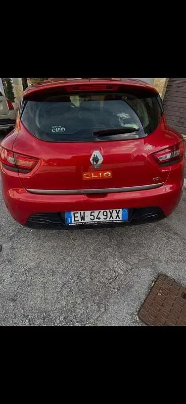Usata Renault Clio IV 73 CV (53 kW) 2014 Rosso Berlina
