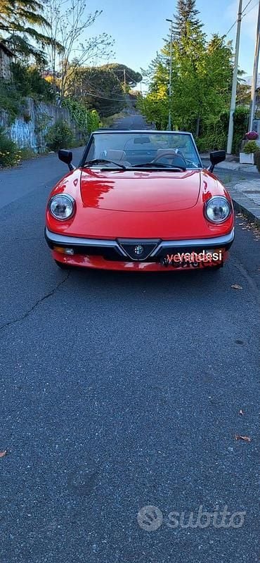 Usata 1984 Alfa Romeo Spider Cabrio | 17.000 € - Immagine 1/4
