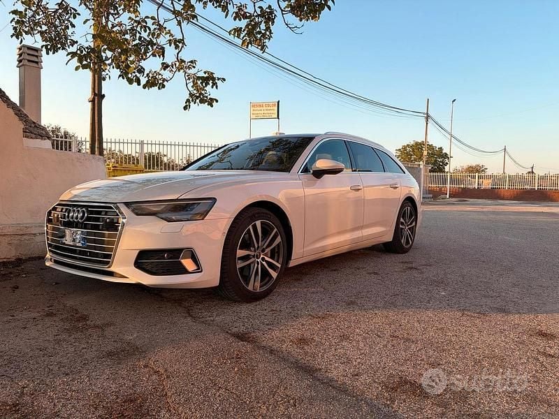 Usata Audi A6 Comfort 204 CV (150 kW) 2022 Bianco Station wagon