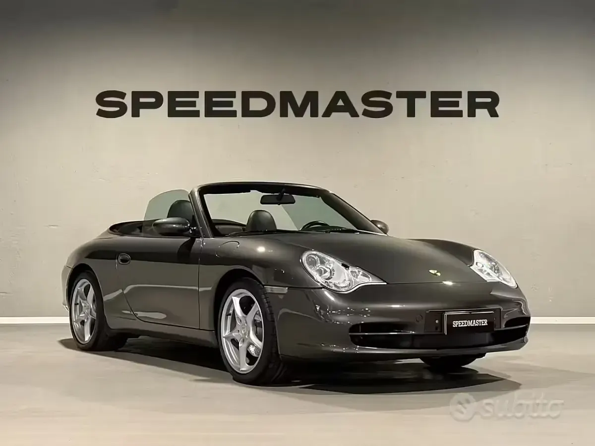 Usata Porsche 911 Carrera Cabriolet 320 CV (235 kW) 2004 Schiefergrau pts Cabrio
