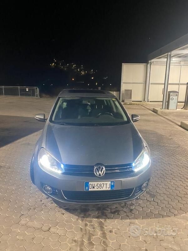 Usata VW Golf VI 122 CV (89 kW) 2009 Grigio Utilitaria