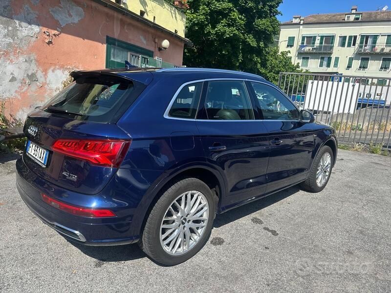 Usata Audi Q5 S-Line 190 CV (139 kW) 2019 Blu SUV