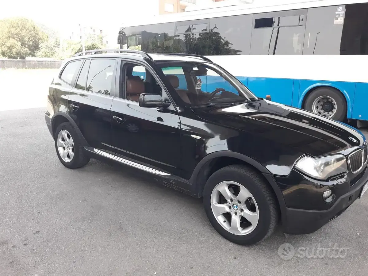 Usata BMW X3 Efficient Dynamics 177 CV (130 kW) 2008 Nero SUV