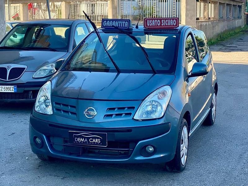 Usata Nissan Pixo 68 CV (50 kW) 2009 Grigio Utilitaria