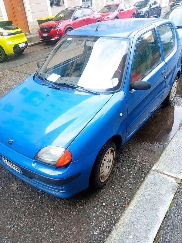 Usata Fiat Seicento 54 CV (39 kW) 2002 Blu/azzurro Utilitaria