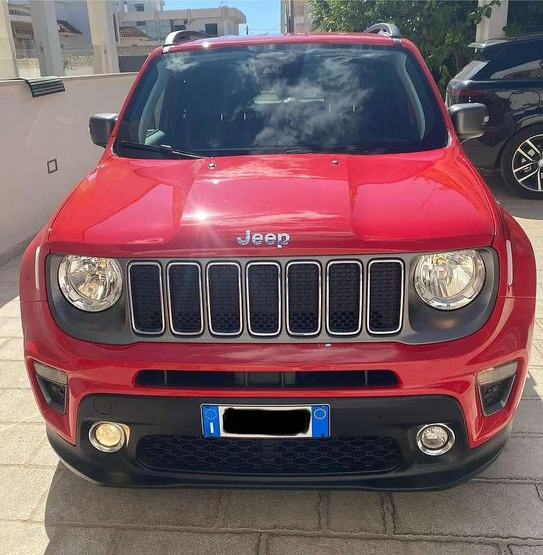 Usata Jeep Renegade Limited 131 CV (96 kW) 2021 Rosso SUV