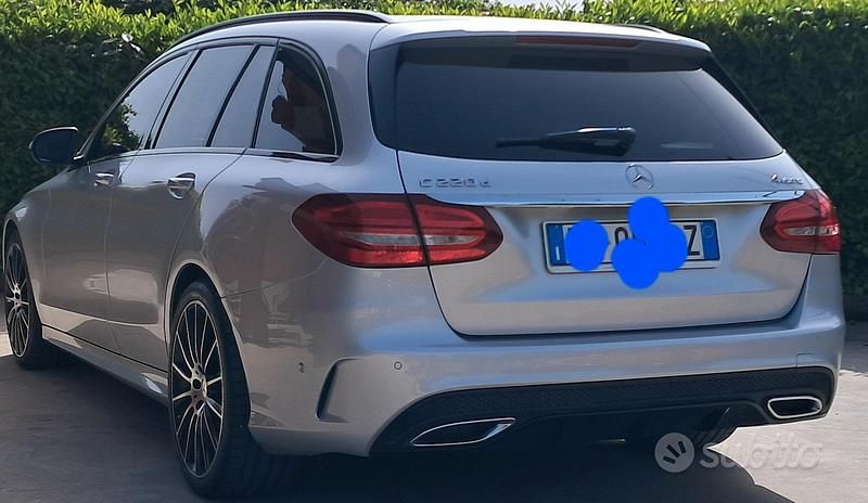 Usata Mercedes C220 2016 Grigio Station wagon