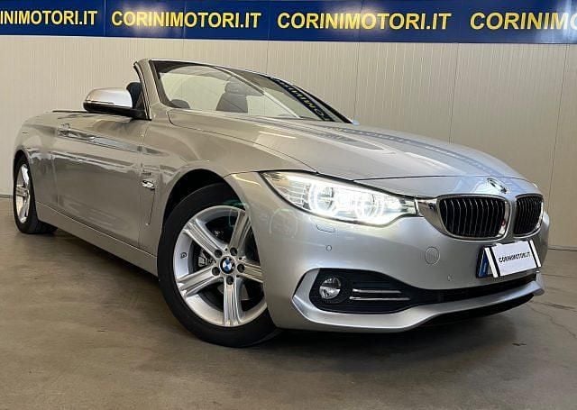 Usata BMW 420 Luxury Line 190 CV (139 kW) 2017 Argento Cabrio