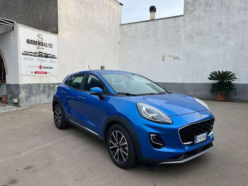 Usata Ford Puma Titanium 125 CV (91 kW) 2023 Blu Station wagon