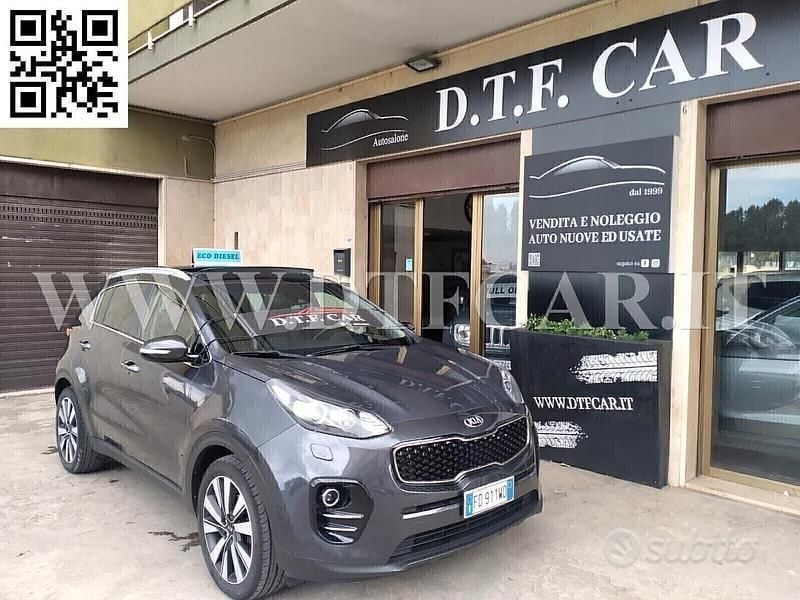 Usata Kia Sportage Active 116 CV (85 kW) 2016 Grigio SUV