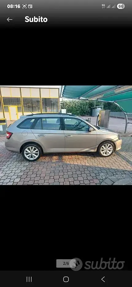 Usata Skoda Fabia 75 CV (55 kW) 2017 Grigio Station wagon