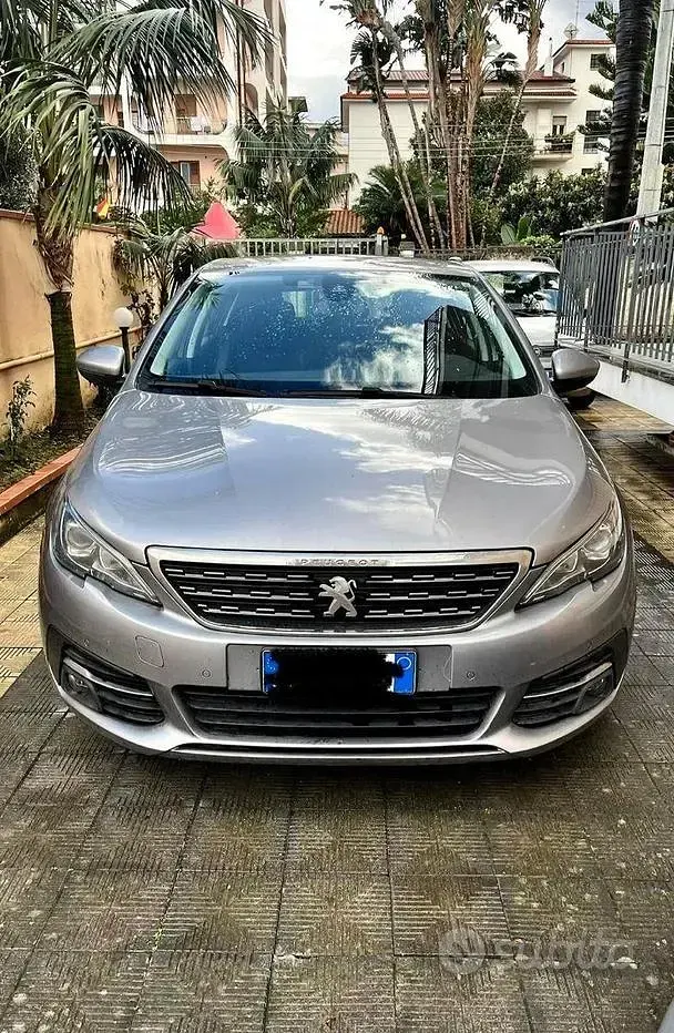Usata Peugeot 308 131 CV (96 kW) 2020 Grigio Berlina