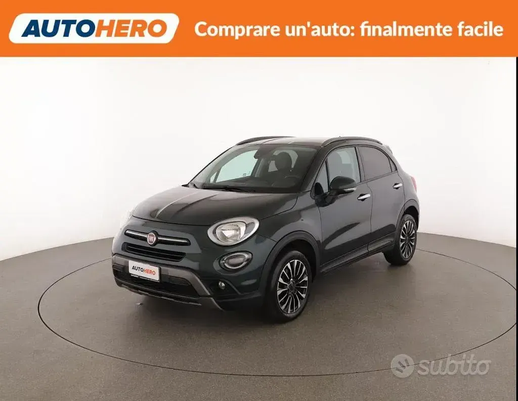 Usata Fiat 500X Cross 151 CV (111 kW) 2018 Verde SUV