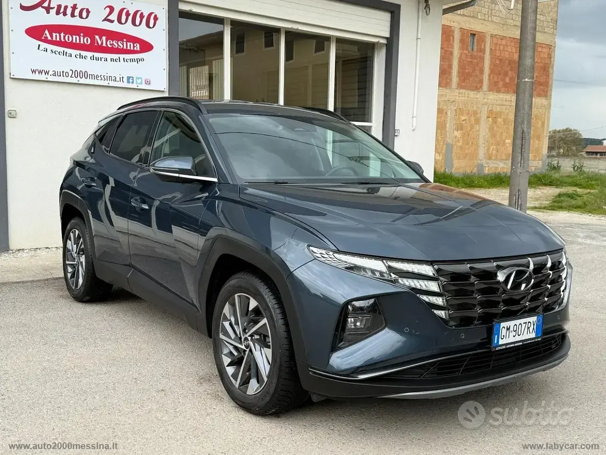 Käytetty Hyundai Tucson 116 HP (85 kW) 2023 Sininen Katumaasturi
