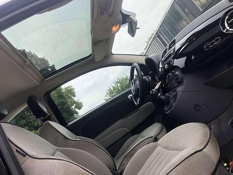 Usata Fiat 500 75 CV (55 kW) 2008 Nero Utilitaria