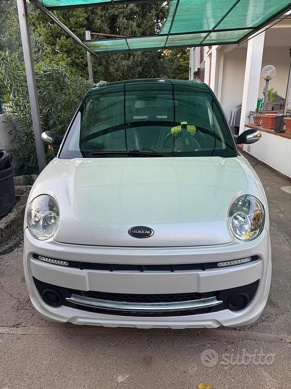 Bianco Usata 2016 Microcar M.Go Due volumi | 5200 € (Super prezzo) - Immagine 1/4