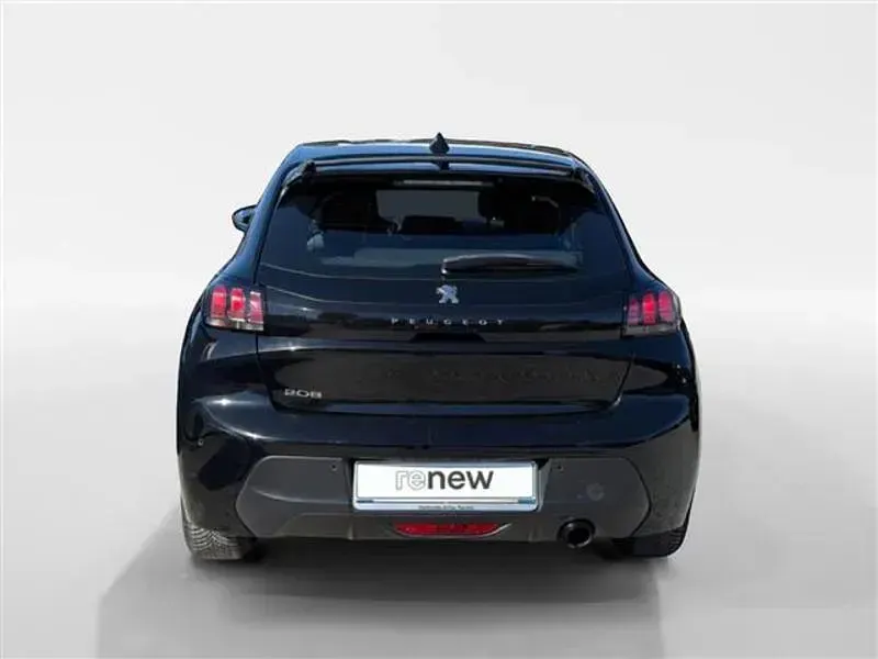 Usata Peugeot 208 Active 100 CV (73 kW) 2021 Nero Utilitaria