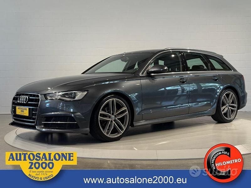Usata Audi A6 S-Line 190 CV (139 kW) 2016 Grigio Station wagon
