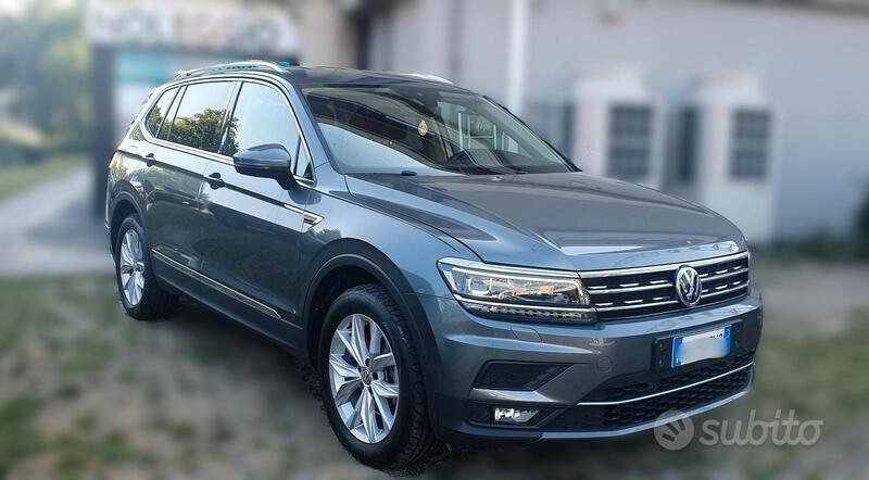 Usata VW Tiguan Allspace Advance 150 CV (110 kW) 2021 Grigio SUV