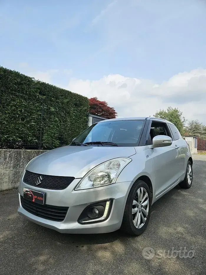 Usata Suzuki Swift 94 CV (69 kW) 2014 Grigio Utilitaria