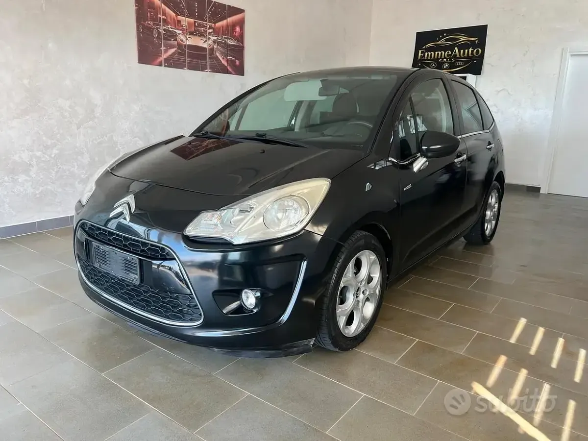 Usata Citroën C3 Exclusive 92 CV (67 kW) 2011 Nero Berlina
