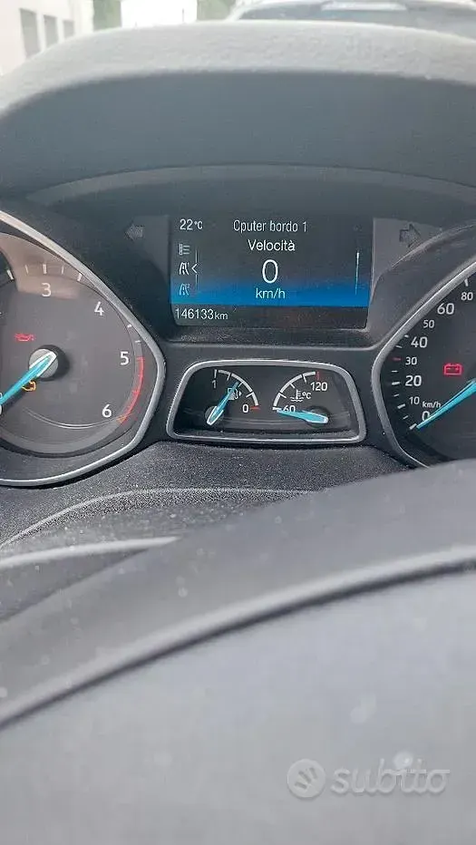 Usata Ford C-MAX 95 CV (69 kW) 2017 Bianco Monovolume