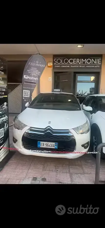 Usata DS Automobiles DS4 111 CV (81 kW) 2013 Grigio Berlina