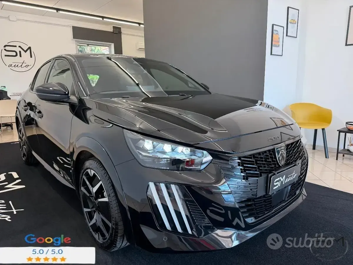 Usata Peugeot 208 GT 136 CV (100 kW) 2025 Nero perla Utilitaria
