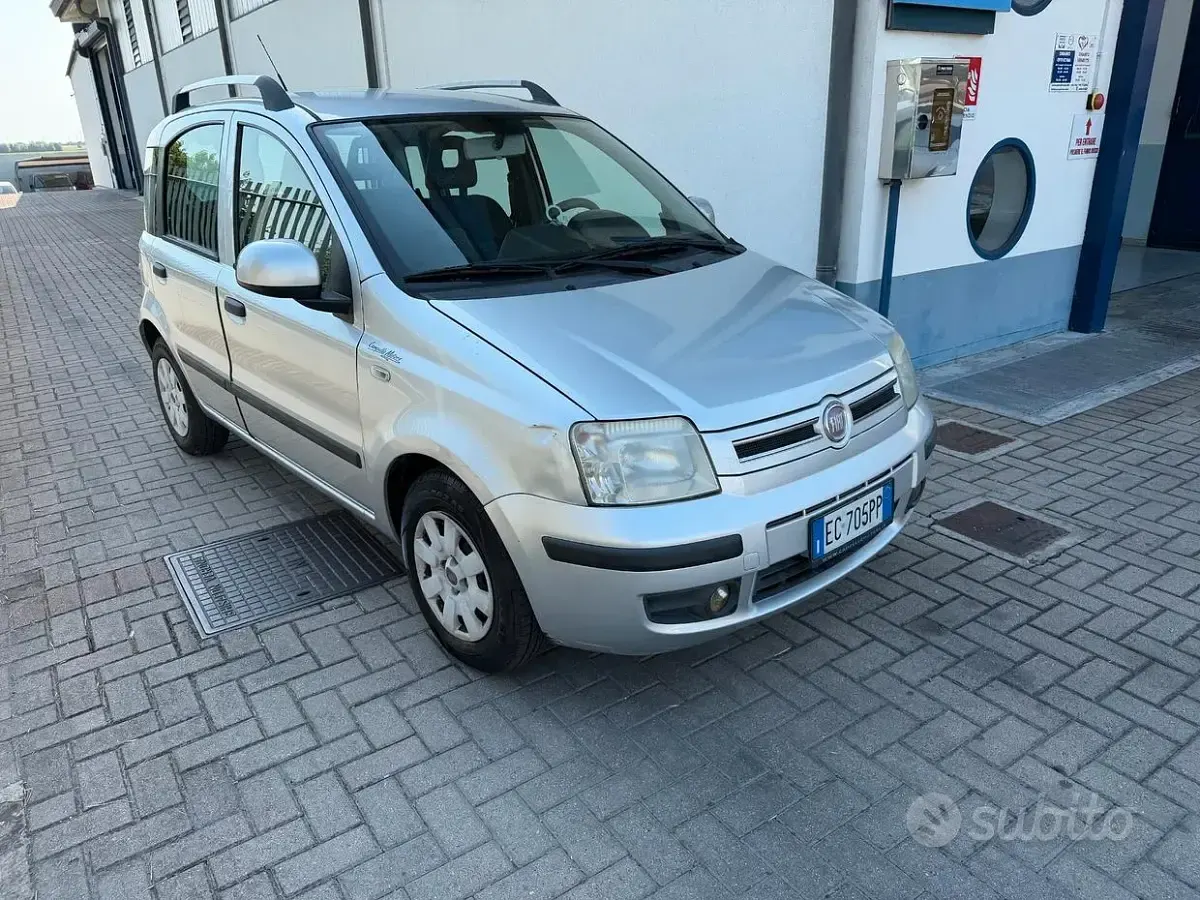 Usata Fiat Panda Dynamic 69 CV (50 kW) 2011 Grigio Utilitaria