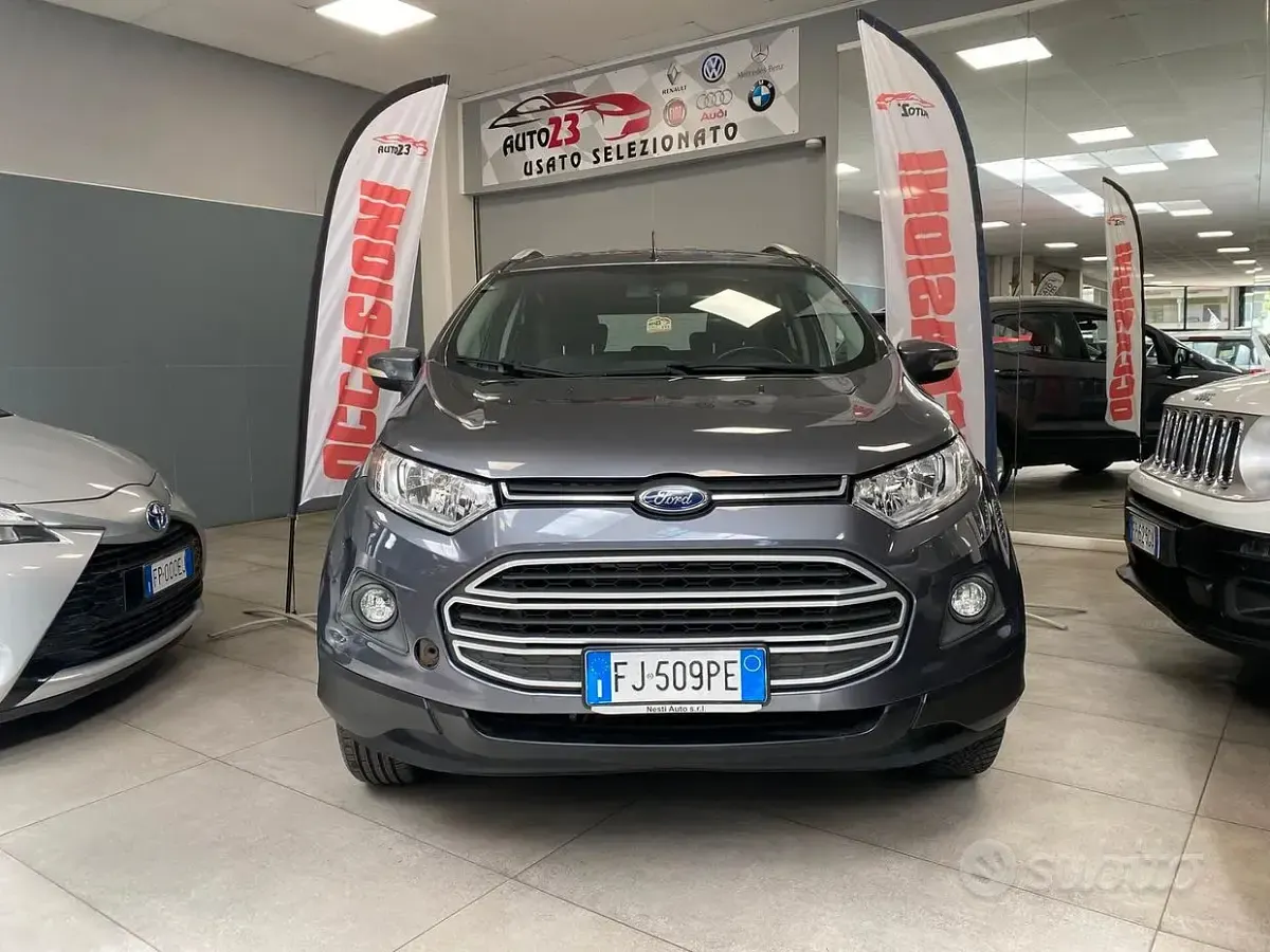 Usata Ford Ecosport Titanium 125 CV (91 kW) 2017 Grigio SUV