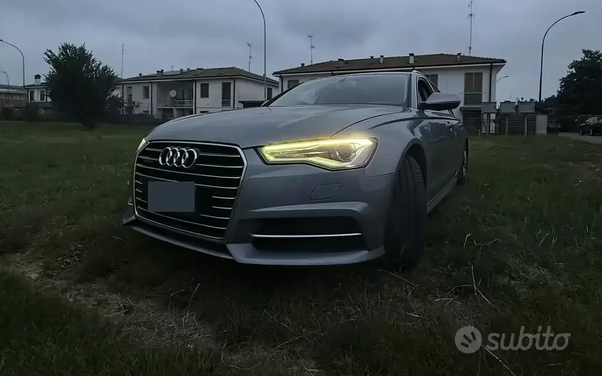 Usata Audi A6 S-Line 218 CV (160 kW) 2015 Grigio Station wagon