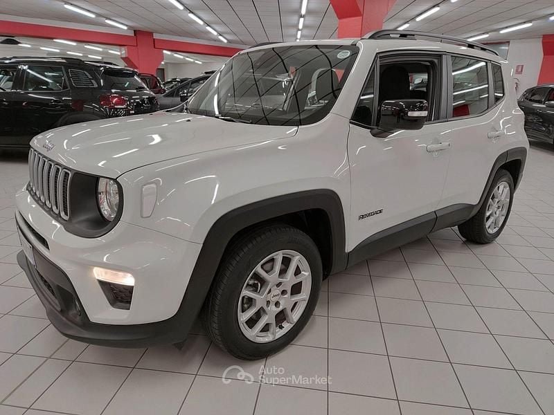 Bianco Usata 2024 Jeep Renegade Limited SUV | 22.400 € (Buon prezzo) - Immagine 1/4