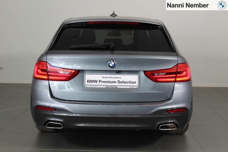 Usata BMW 520 M Sport 190 CV (139 kW) 2019 Blu/azzurro Station wagon