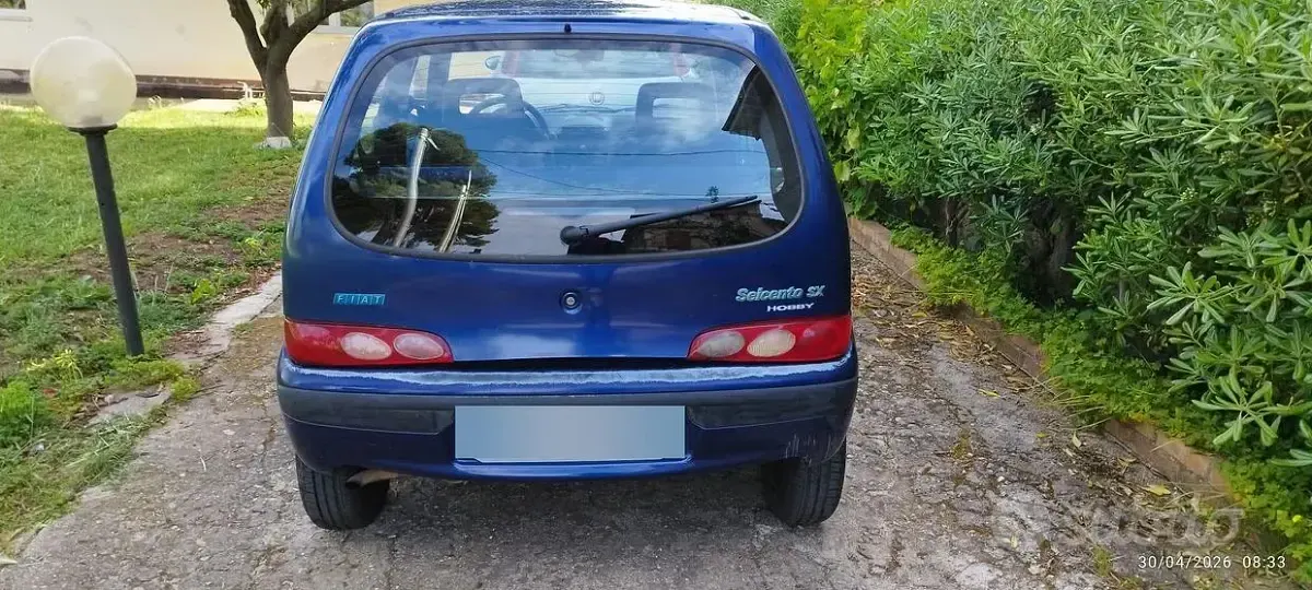 Usata Fiat 600 54 CV (39 kW) 2000 Blu Utilitaria