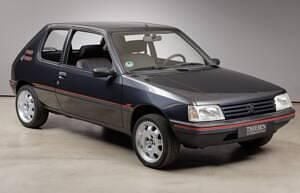 Usata Peugeot 205 GTi 120 CV (88 kW) 1991 Grigio Utilitaria