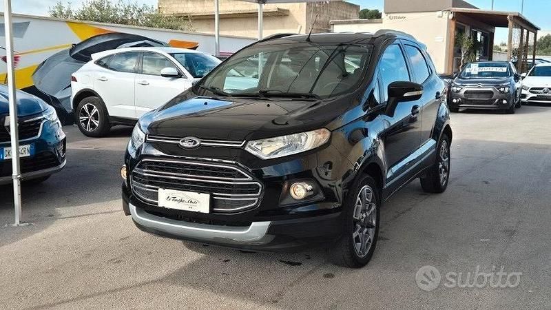 Nero Usata 2017 Ford Ecosport Titanium SUV | 11.800 € (Buon prezzo) - Immagine 1/3