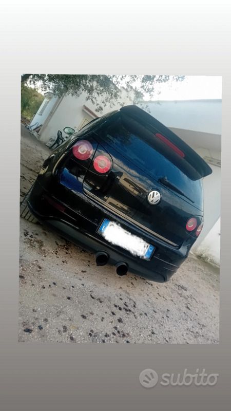 Usata VW Golf V 105 CV (77 kW) 2007 Nero Berlina